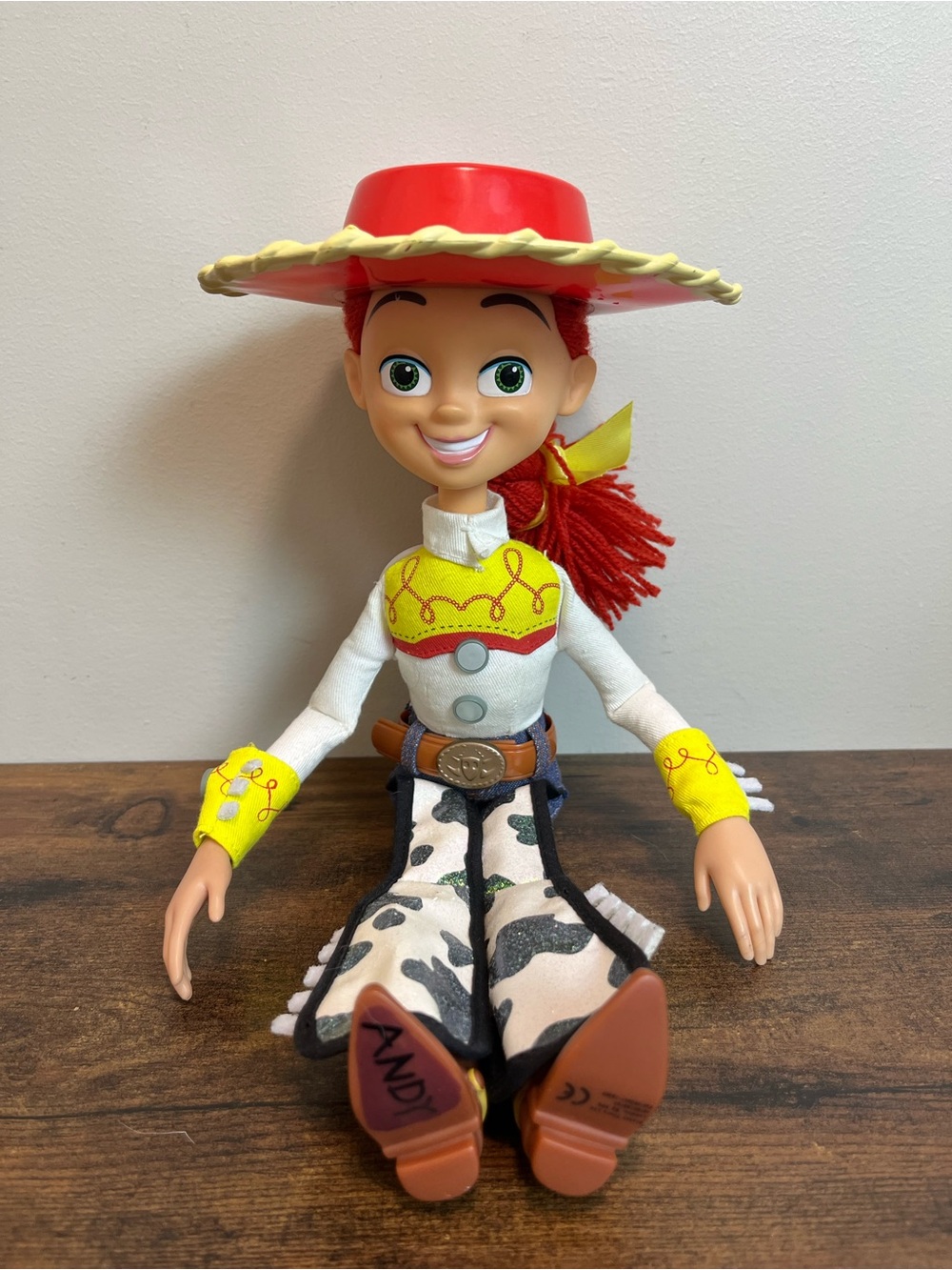 Disney Pixar Woody’s Roundup Jessie the Yodeling Cowgirl Talking Doll
